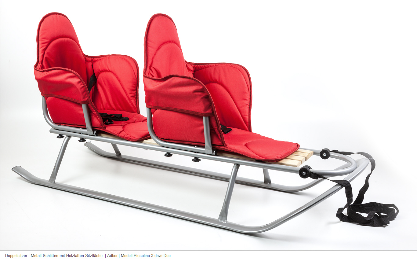 kinderschlitten sitz