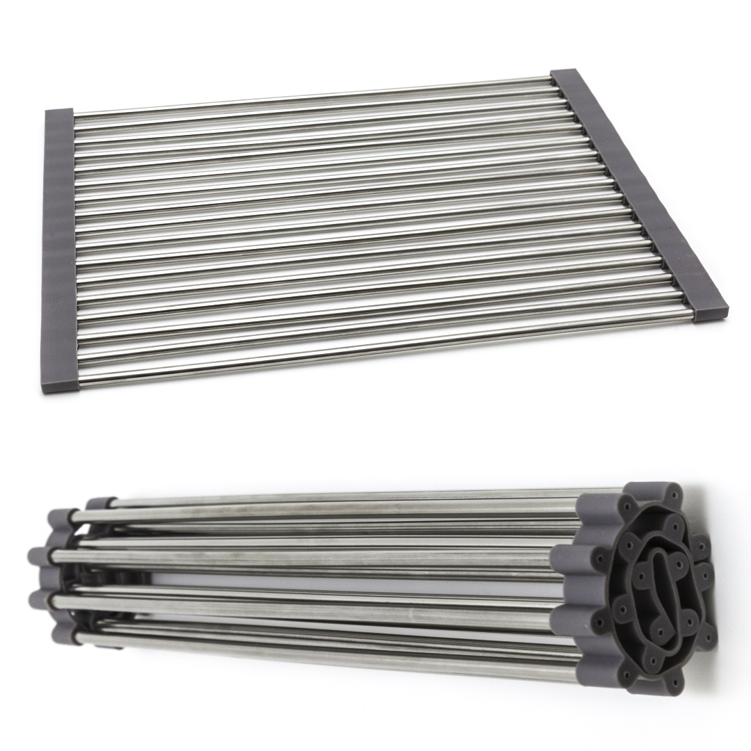 RM 375 x 280 Edelstahl Rollmatte Geschirrablage ~ RM 375 x 280 Edelstahl Rollmatte Geschirrablage ~ Geschirrablage