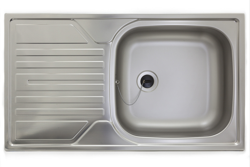 Edelstahlspüle E 7643 Küchenspüle, Spüle Reversibel Einbauspüle Küche